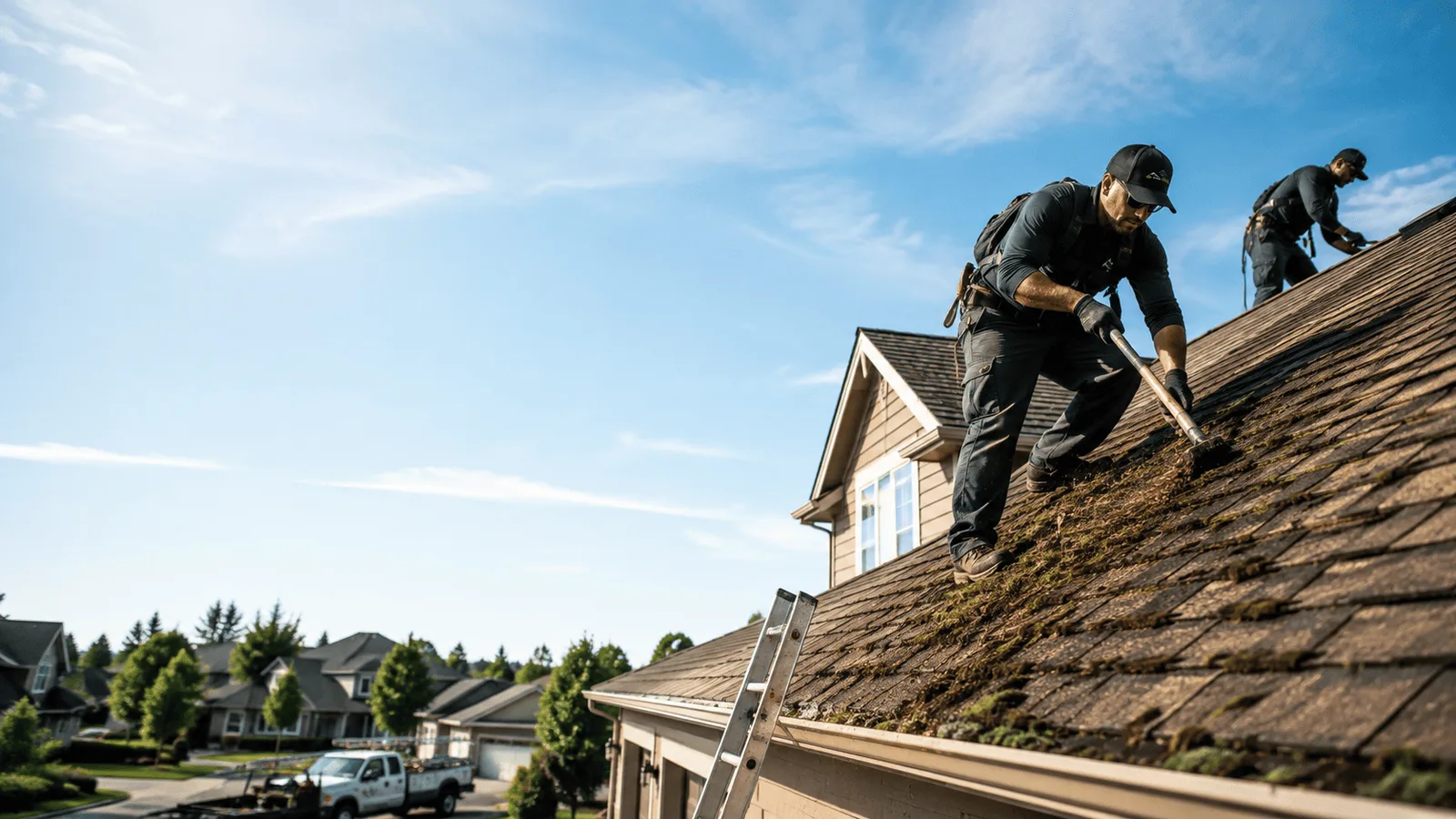 Roof Moss Removal in Ashford, CT near me